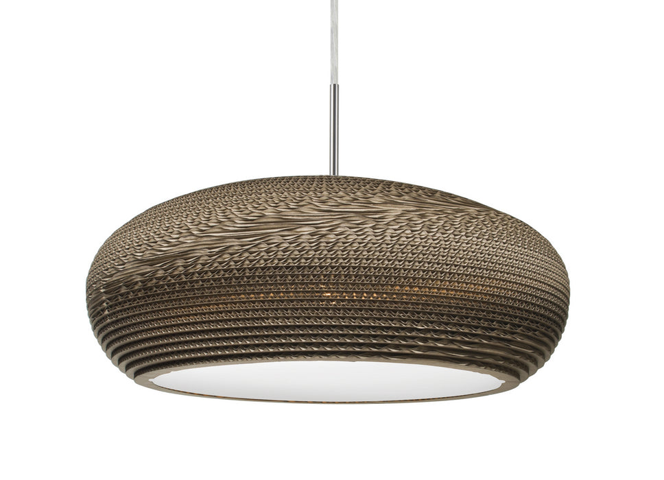Besa - 1JT-VENUS-LED-SN - One Light Pendant - Venus - Satin Nickel