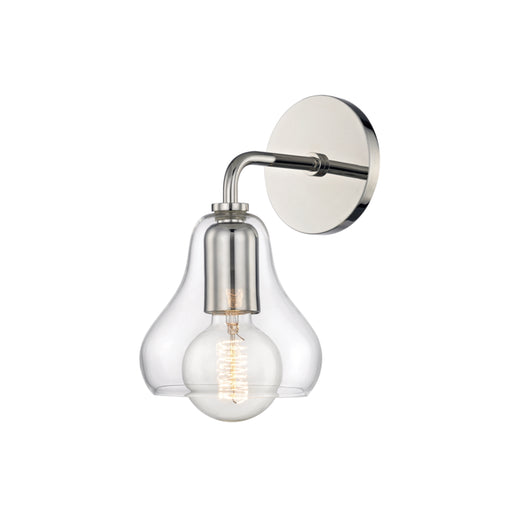 Mitzi - H104101S-PN - One Light Wall Sconce - Sadie - Polished Nickel