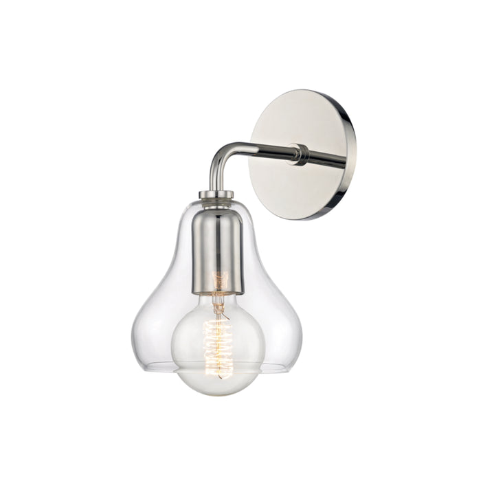 Mitzi - H104101S-PN - One Light Wall Sconce - Sadie - Polished Nickel