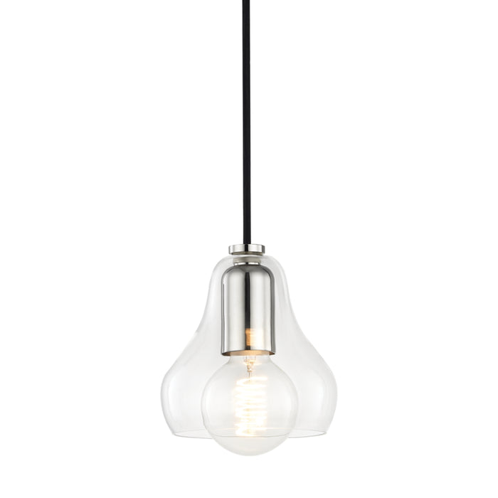 Mitzi - H104701S-PN - One Light Pendant - Sadie - Polished Nickel