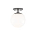 Mitzi - H105601-OB - One Light Semi Flush Mount - Stella - Old Bronze