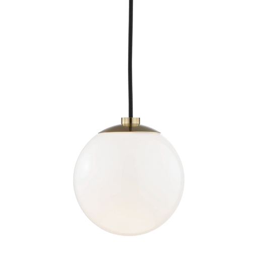 Mitzi - H105701-AGB - One Light Pendant - Stella - Aged Brass