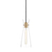 Mitzi - H112701-AGB - One Light Pendant - Anya - Aged Brass