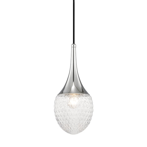 Mitzi - H114701A-PN - One Light Pendant - Bella - Polished Nickel