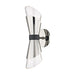 Mitzi - H130102-PN/BK - Two Light Wall Sconce - Angie - Polished Nickel/Black