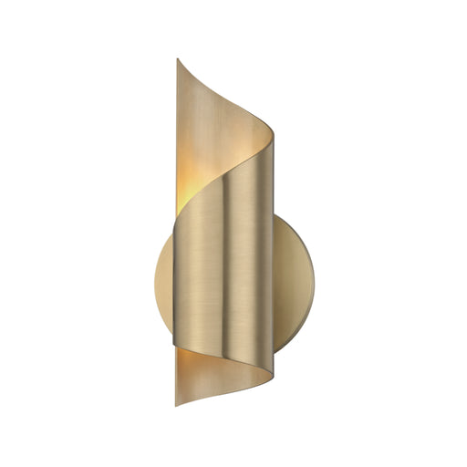 Mitzi - H161101-AGB - One Light Wall Sconce - Evie - Aged Brass