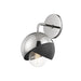 Mitzi - H168101-PN/BK - One Light Wall Sconce - Emma - Polished Nickel/Black