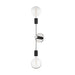 Mitzi - H178102-PN/BK - Two Light Wall Sconce - Astrid - Polished Nickel/Black