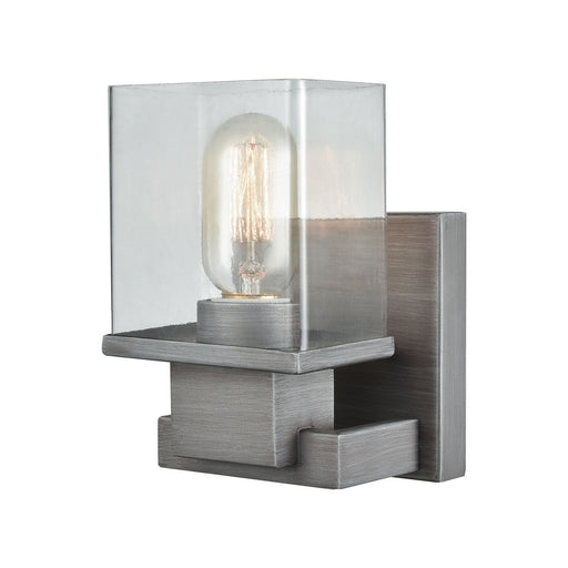 ELK Home - 11940/1 - One Light Vanity Lamp - Hotelier - Weathered Zinc