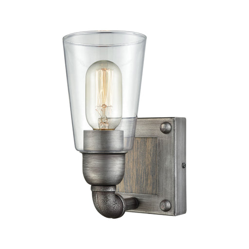 ELK Home - 14470/1 - One Light Vanity Lamp - Platform - Weathered Zinc