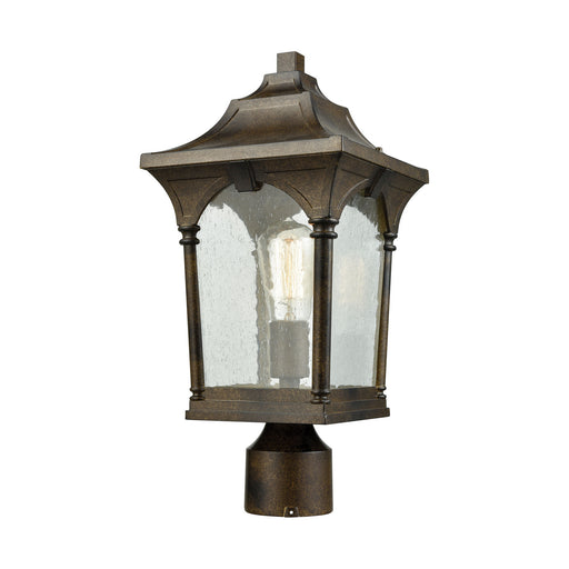 ELK Home - 45048/1 - One Light Outdoor Post Lantern - Loringdale - Hazelnut Bronze