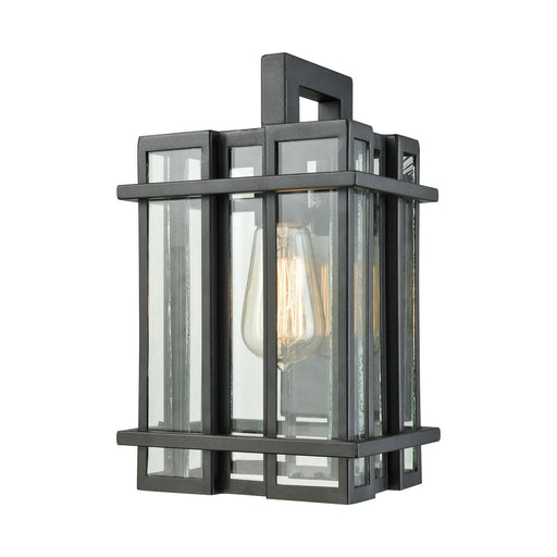 ELK Home - 45314/1 - One Light Wall Sconce - Glass Tower - Matte Black