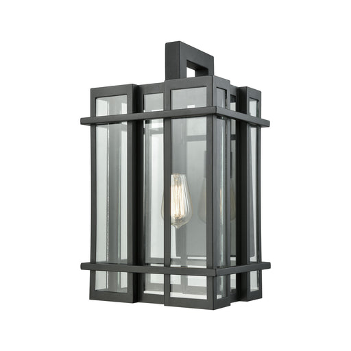 ELK Home - 45316/1 - One Light Wall Sconce - Glass Tower - Matte Black