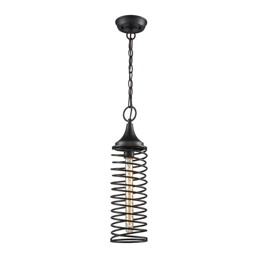 ELK Home - 65231/1 - One Light Mini Pendant - Spring - Oil Rubbed Bronze