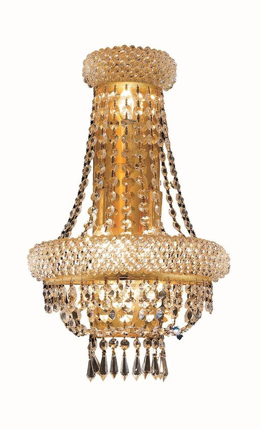 Elegant Lighting - V1803W12SG/RC - Four Light Wall Sconce - Primo - Gold