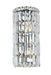 Elegant Lighting - V2030W8C/RC - Two Light Wall Sconce - Maxime - Chrome