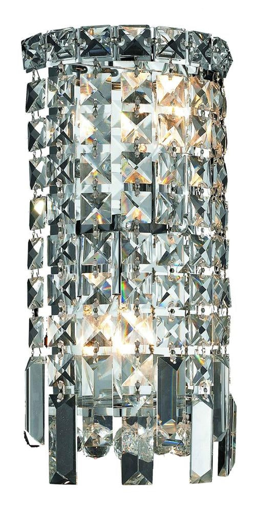 Elegant Lighting - V2031W6C/RC - Two Light Wall Sconce - Maxime - Chrome