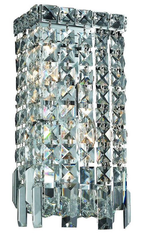 Elegant Lighting - V2033W6C/RC - Two Light Wall Sconce - Maxime - Chrome