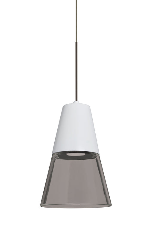 Besa - 1XC-TIMO6WS-LED-BR - One Light Pendant - Timo 6 - Bronze
