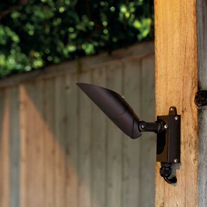 LED Landscape Accent from the Landscape Led collection in Textured Architectural Bronze finish