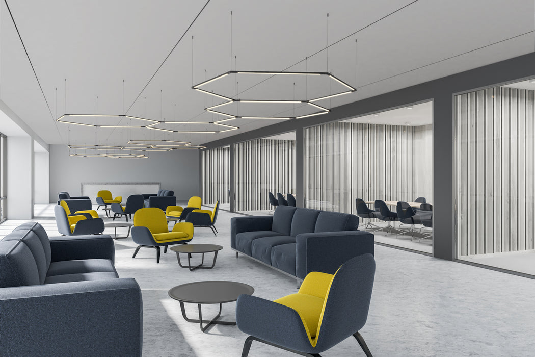 LED Pendant from the Z-Bar Pendant collection in Matte Black finish