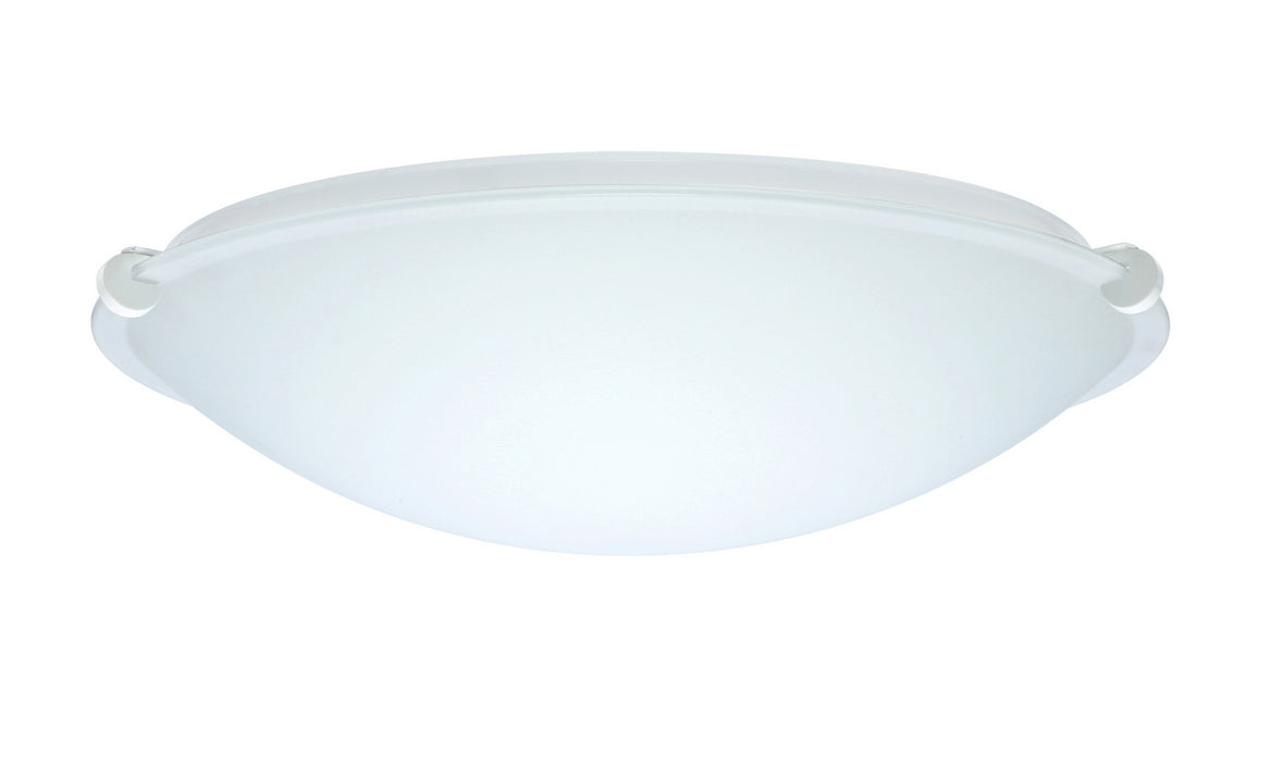 Besa - 968007-HAL-WH - Two Light Ceiling Mount - Trio - White
