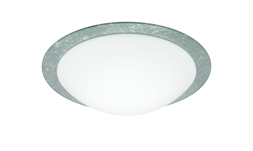 Besa - 9772SFC - One Light Ceiling Mount - Ring - White/Silver Ring