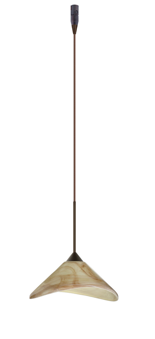 Besa - RXP-191383-BR - One Light Pendant - Hoppi - Bronze