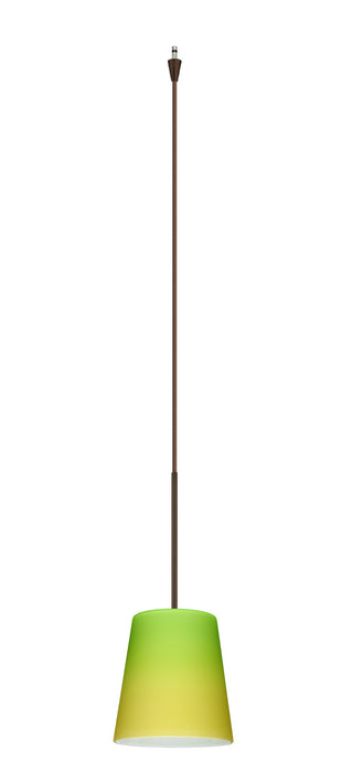 Besa - XP-5131GY-BR - One Light Pendant - Canto - Bronze