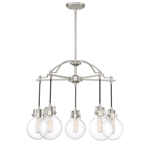 Quoizel - SDL5005BN - Five Light Chandelier - Sidwell - Brushed Nickel