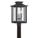 Quoizel - WKF9011EK - Three Light Outdoor Post Lantern - Wakefield - Earth Black