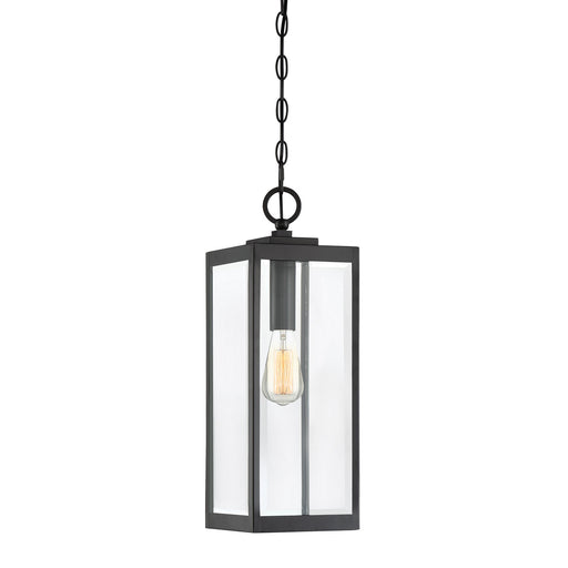 Quoizel - WVR1907EK - One Light Outdoor Hanging Lantern - Westover - Earth Black