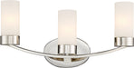 Nuvo Lighting - 60-6223 - Three Light Vanity - Denver - Polished Nickel