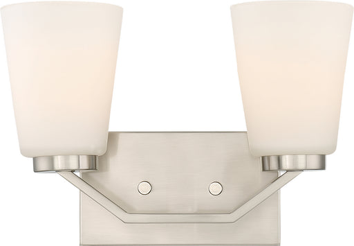 Nuvo Lighting - 60-6242 - Two Light Vanity - Nome - Brushed Nickel