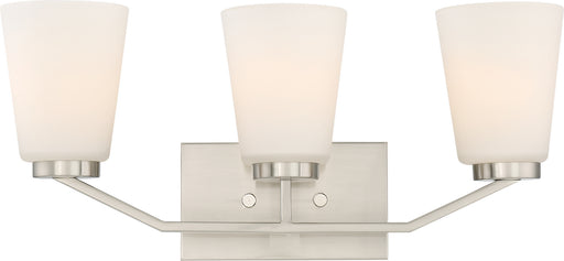 Nuvo Lighting - 60-6243 - Three Light Vanity - Nome - Brushed Nickel
