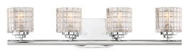 Nuvo Lighting - 60-6444 - Four Light Vanity - Votive - Polished Nickel
