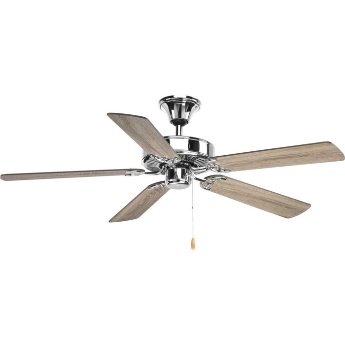 Progress Lighting - P2501-15 - 52``Ceiling Fan - Air Pro - Polished Chrome