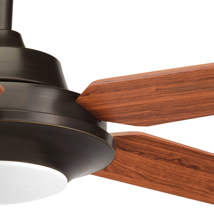 54``Ceiling Fan from the Signature Plus II collection in Antique Bronze finish
