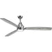 Progress Lighting - P2554-1530K - 60``Ceiling Fan - Gaze - Polished Chrome