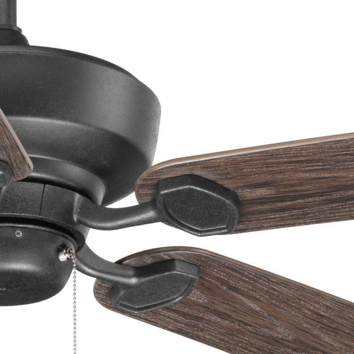 60``Ceiling Fan from the Lakehurst collection in Forged Black finish
