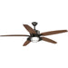 Progress Lighting - P2564-2030K - 60``Ceiling Fan - Montague - Antique Bronze