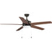 Progress Lighting - P2574-2030K - 60``Ceiling Fan - Whirl - Antique Bronze