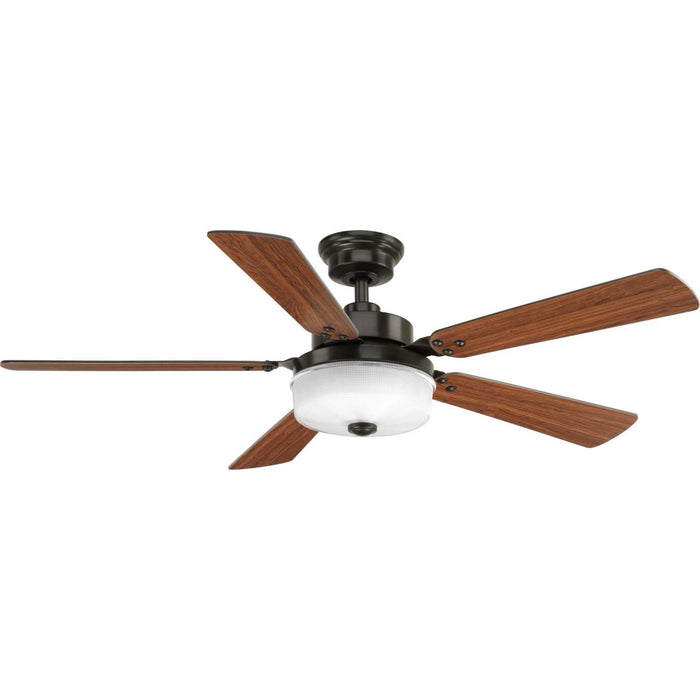 52``Ceiling Fan from the Tempt collection in Antique Bronze finish