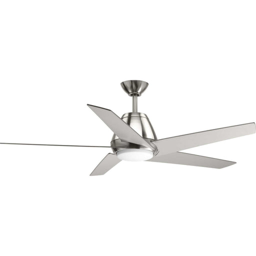 Progress Lighting - P2582-0930K - 54``Ceiling Fan - Gust - Brushed Nickel
