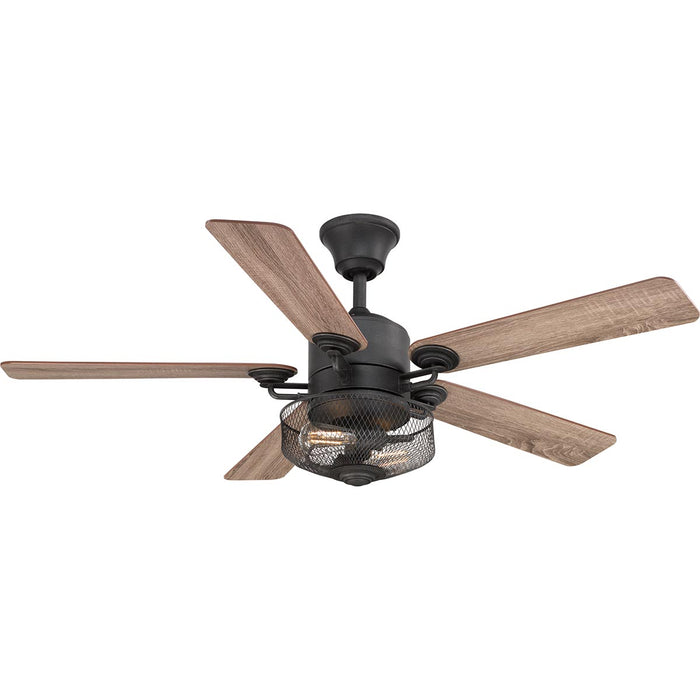 Progress Lighting - P2584-71 - 54``Ceiling Fan - Greer - Gilded Iron
