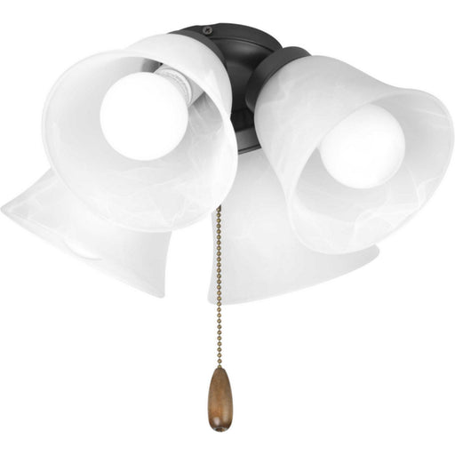 Progress Lighting - P2610-143WB - LED Fan Light Kit - Fan Light Kits - Graphite