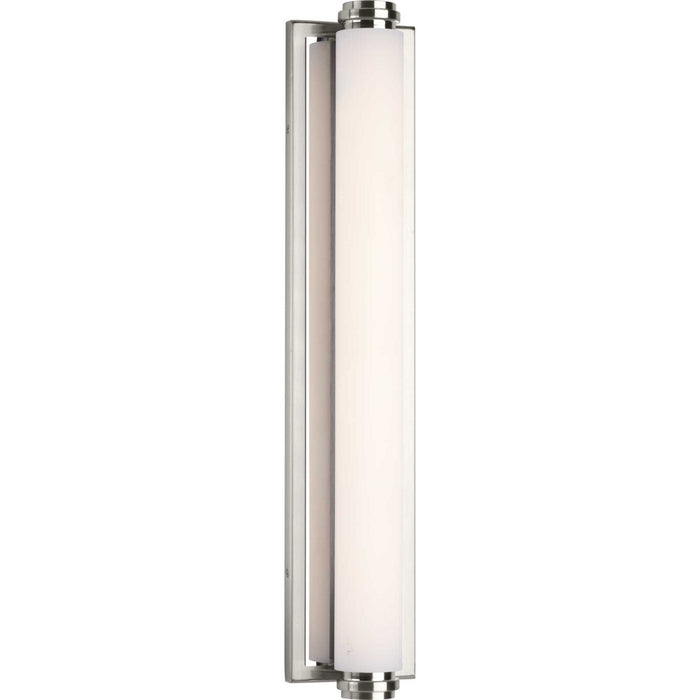 One Light Bath from the Concourse collection in Brushed Nickel finish