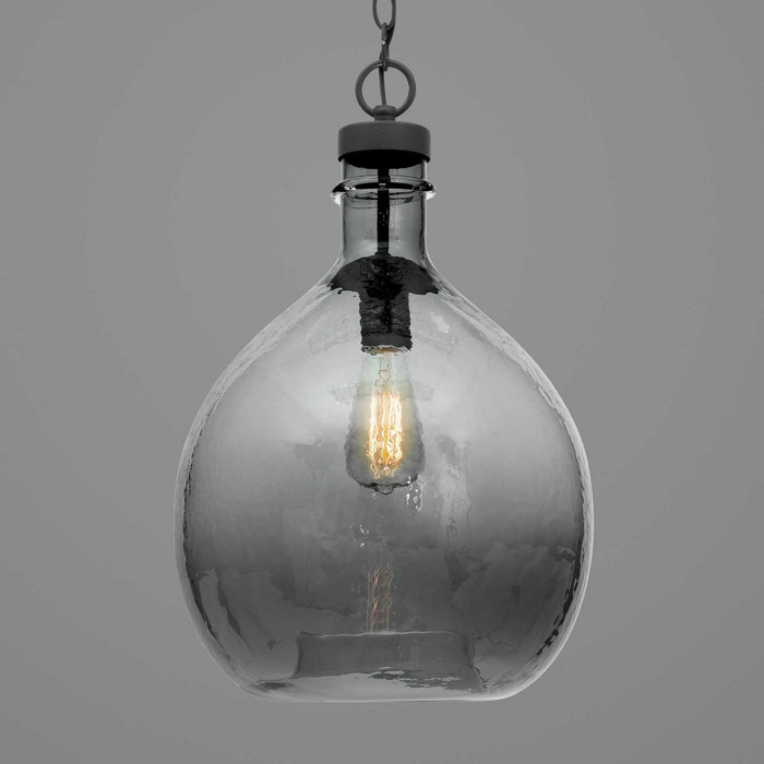 One Light Pendant from the Zin collection in Antique Bronze finish
