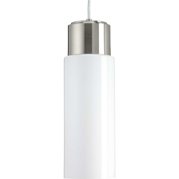 Progress Lighting - P500065-009-30 - One Light Pendant - Neat LED - Brushed Nickel