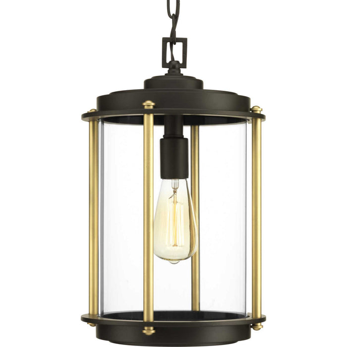 Progress Lighting - P550022-129 - One Light Hanging Lantern - Laine - Architectural Bronze